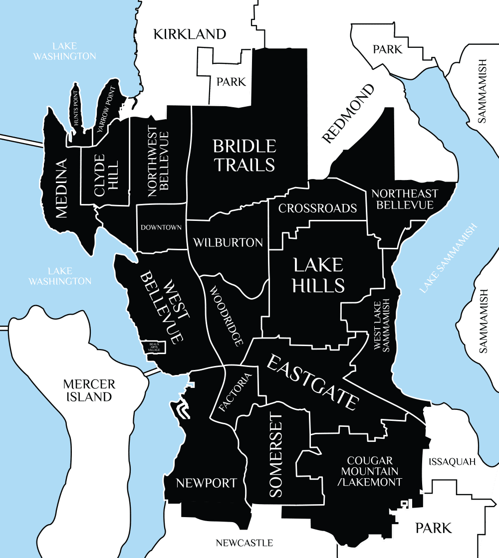 BELLEVUE---Map