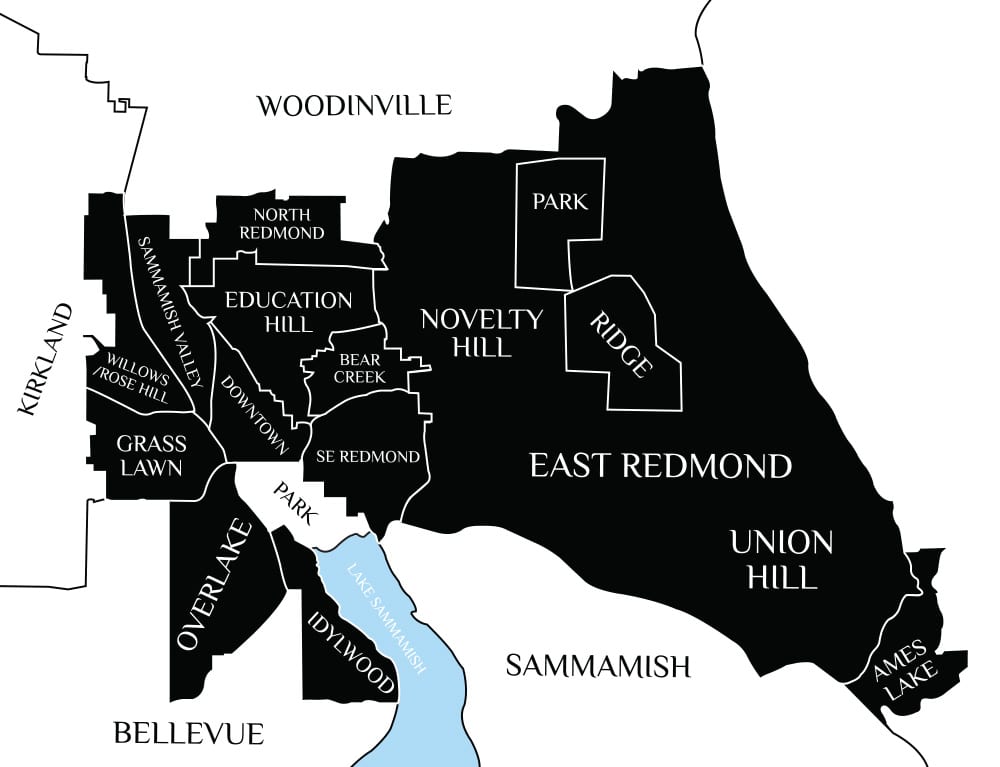 REDMOND---Map